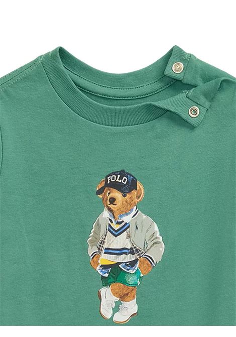 T-shirt Ralph Lauren Kids Ralph Lauren Kids | T-SHIRT E POLO | 320973121001PF25 FAIRWAY GREEN BEAR